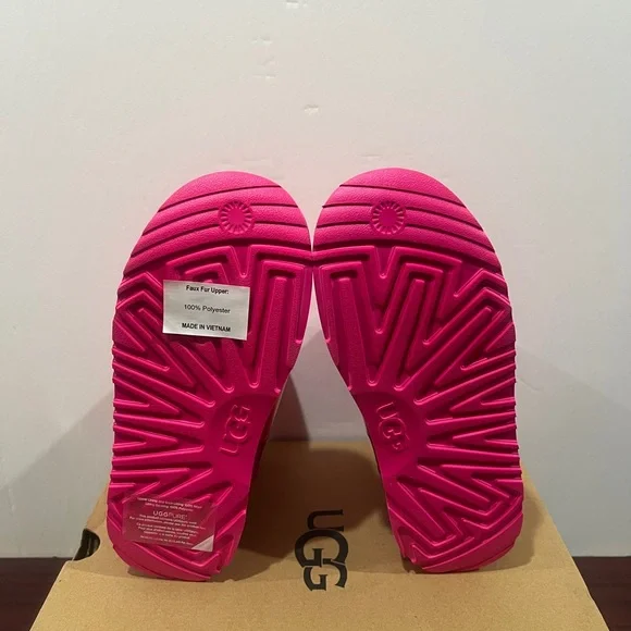 Ugg, Girls, Classic Clear Mini, 1112386K, Pink - Picture 9 of 11